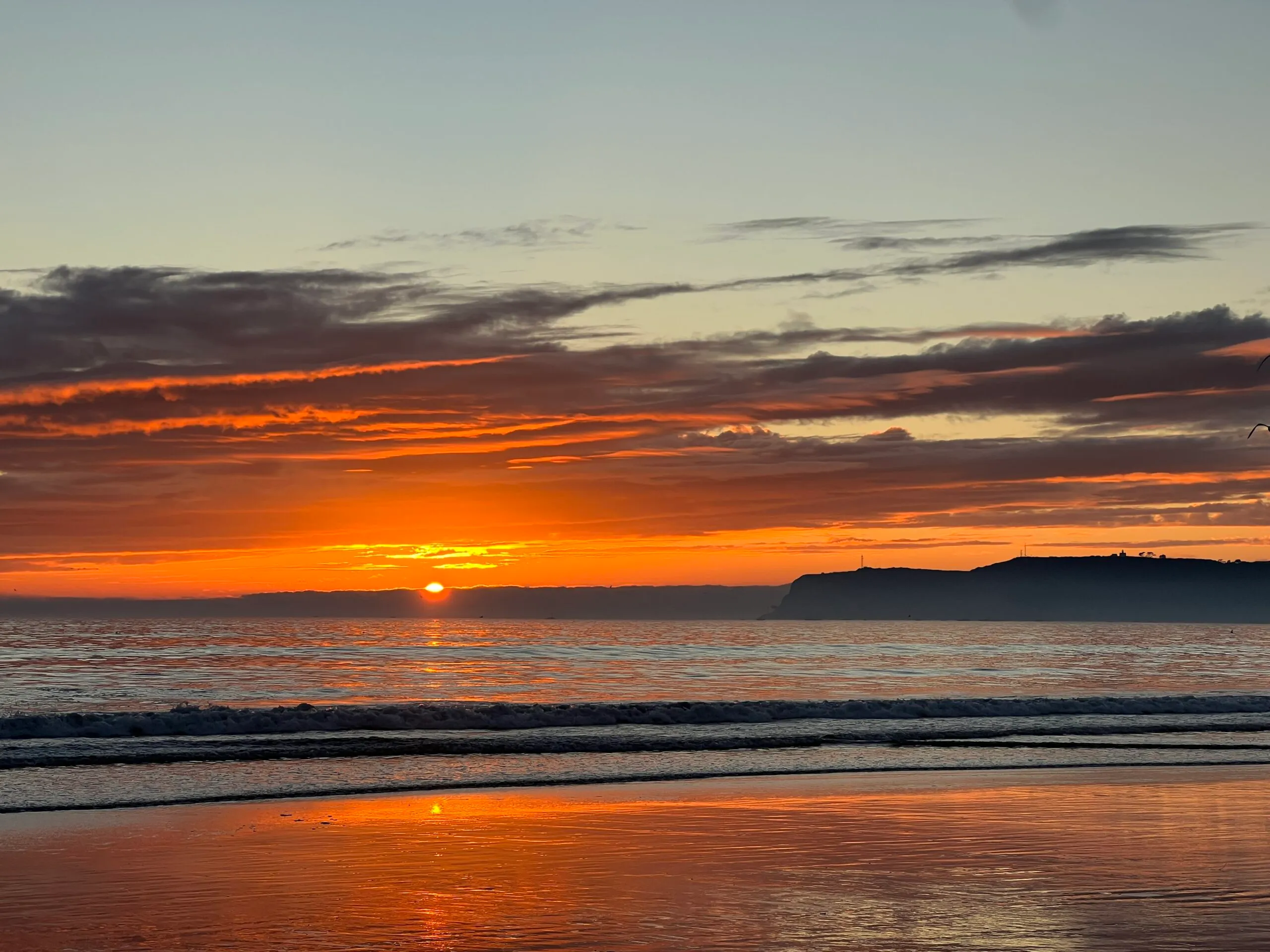 Sunset at Coronado Beach