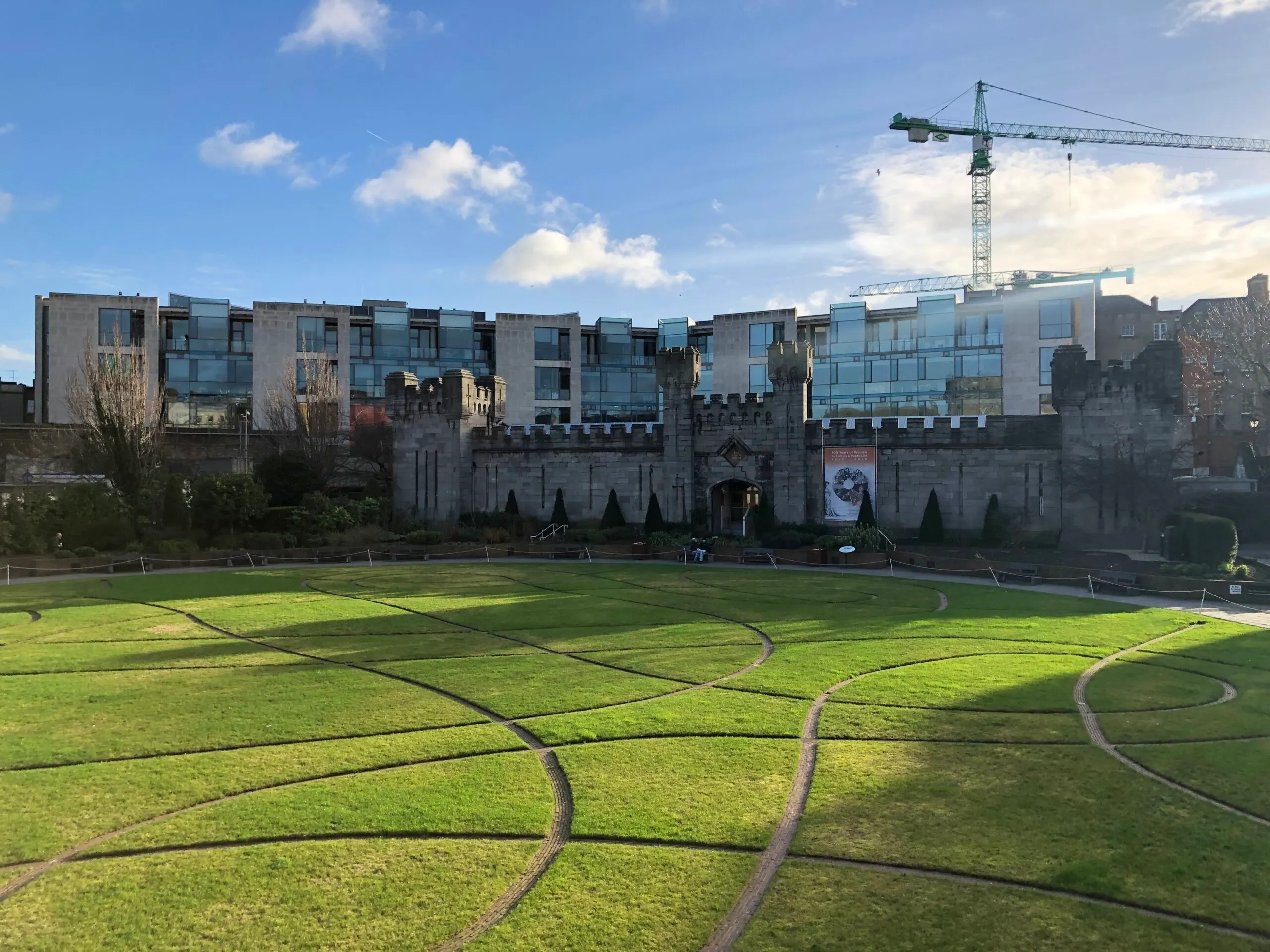 Dublin Castle Gardens, Dublin, Ireland