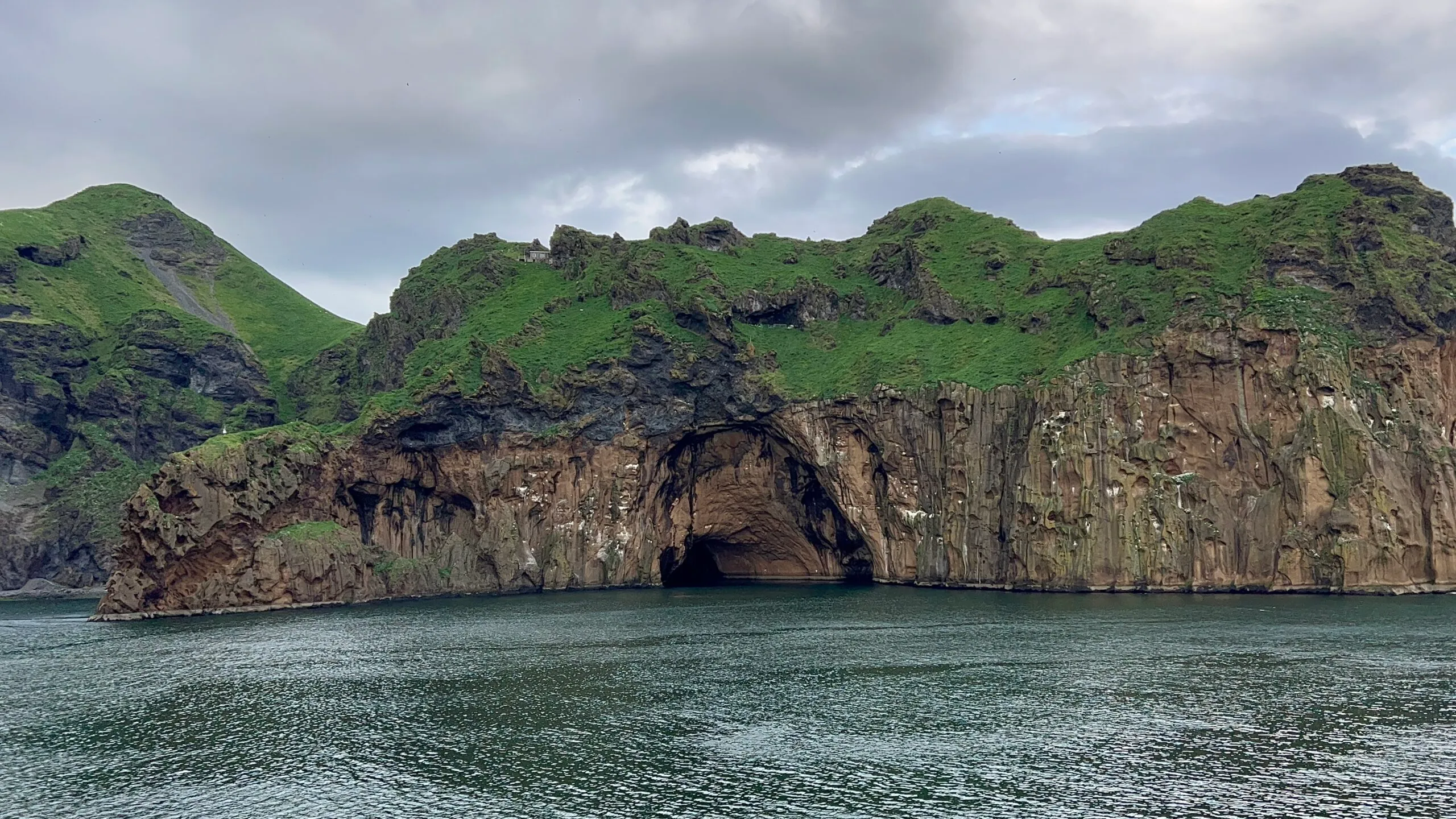 Heimay Island Cliffs in iceland