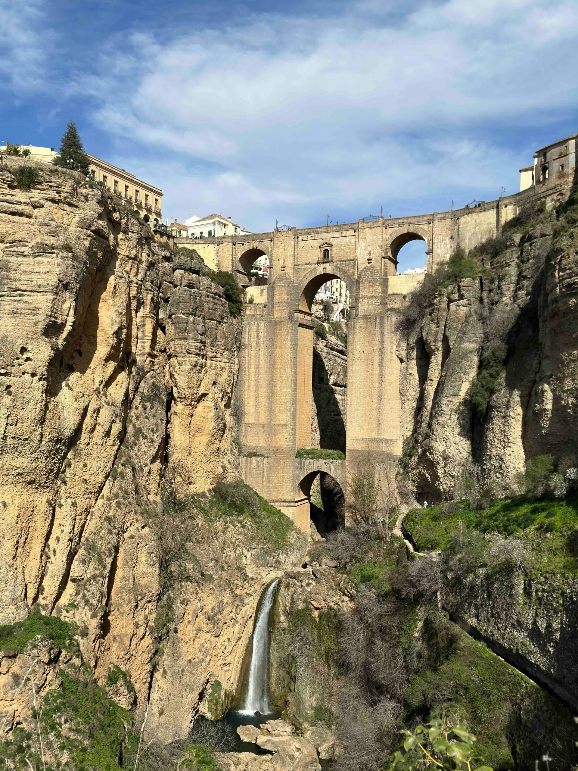 Cascading waterfall in Spain
