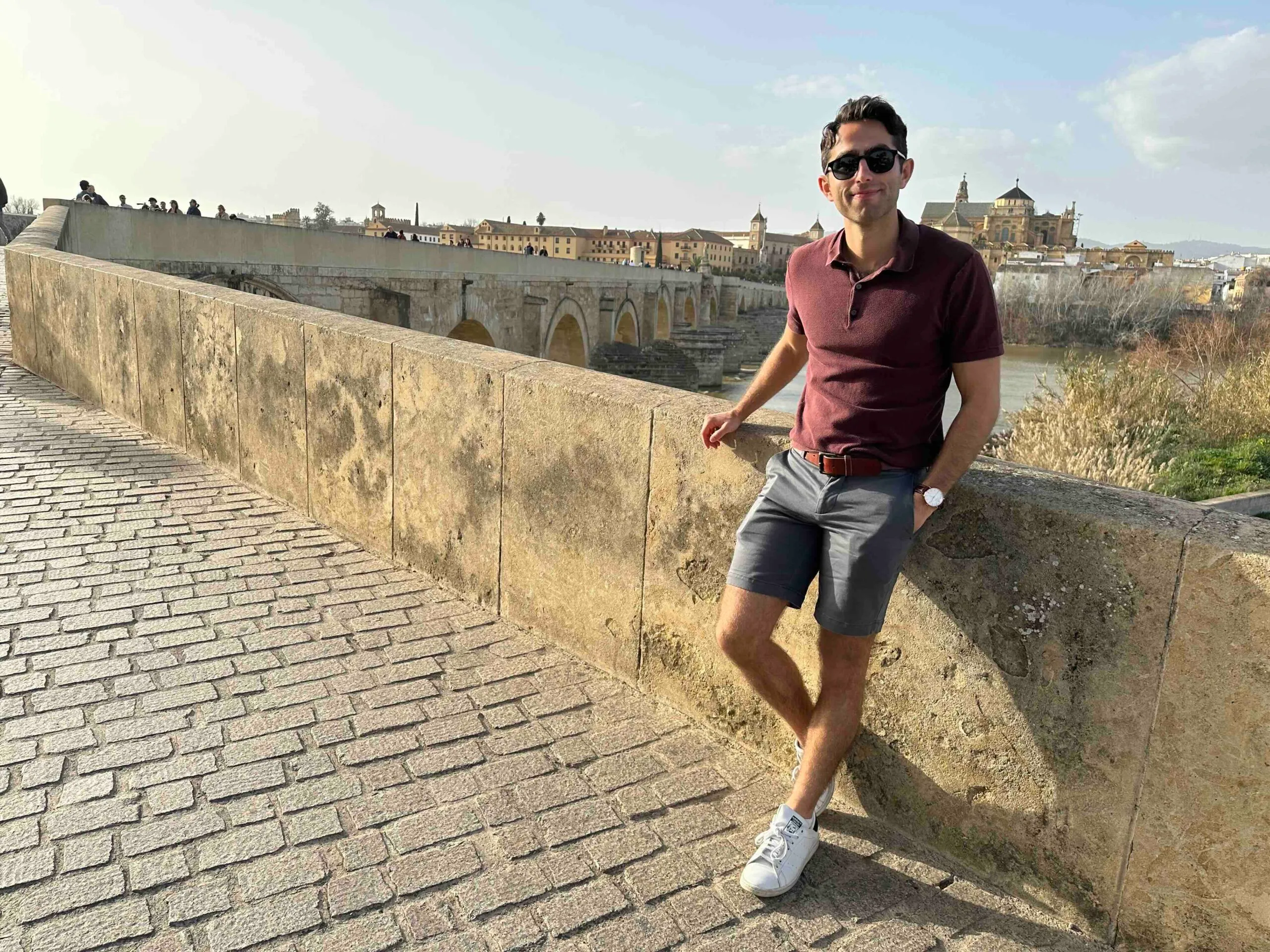 Jonny, founder of Imperfect Nostalgia, traveling in Andalucia, Spain