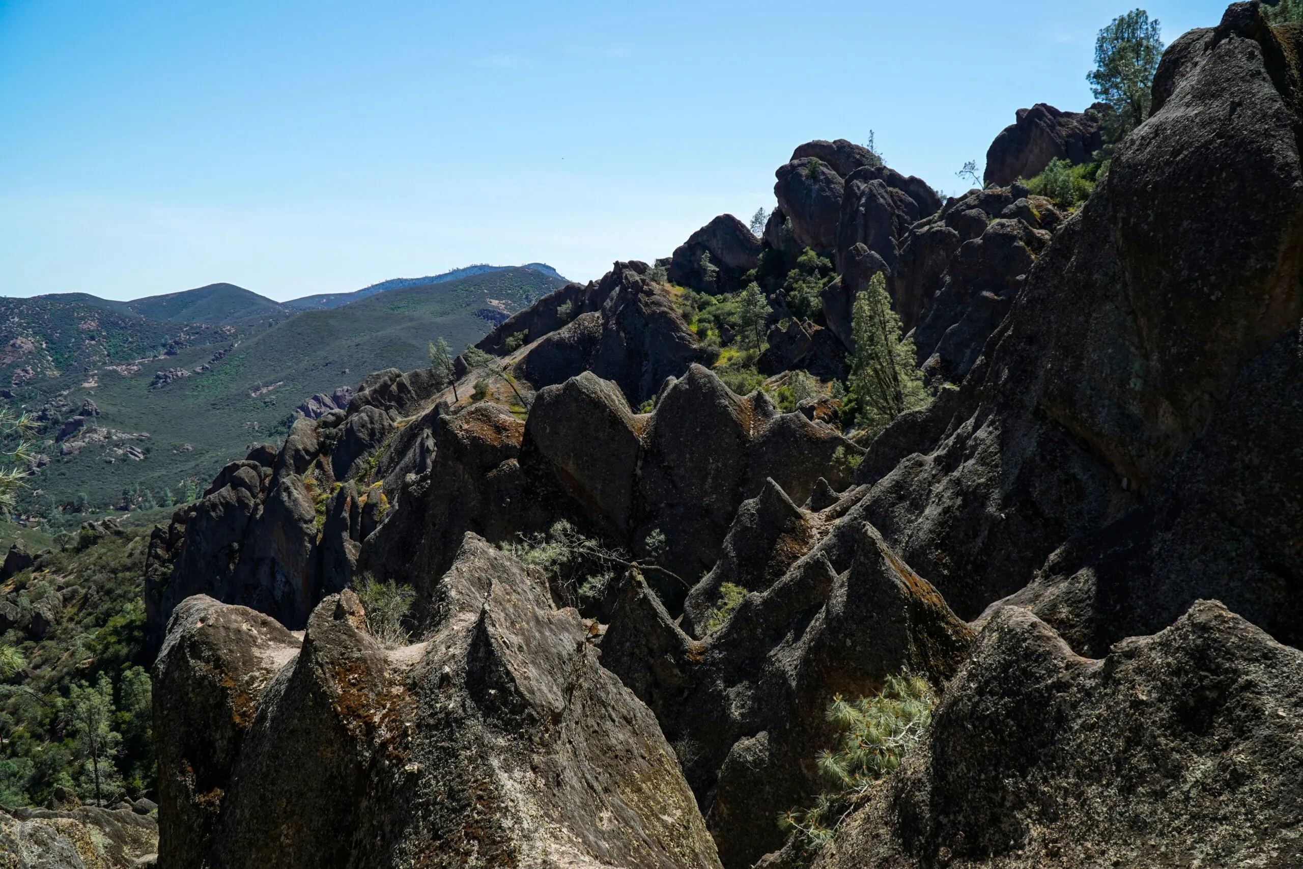 Pinnacles National Park- least busy California National parks
